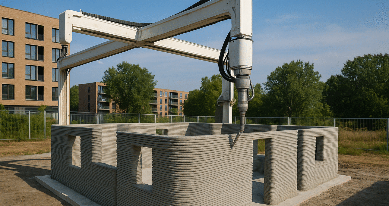Construcción con impresión 3D: de los ladrillos a las casas completas